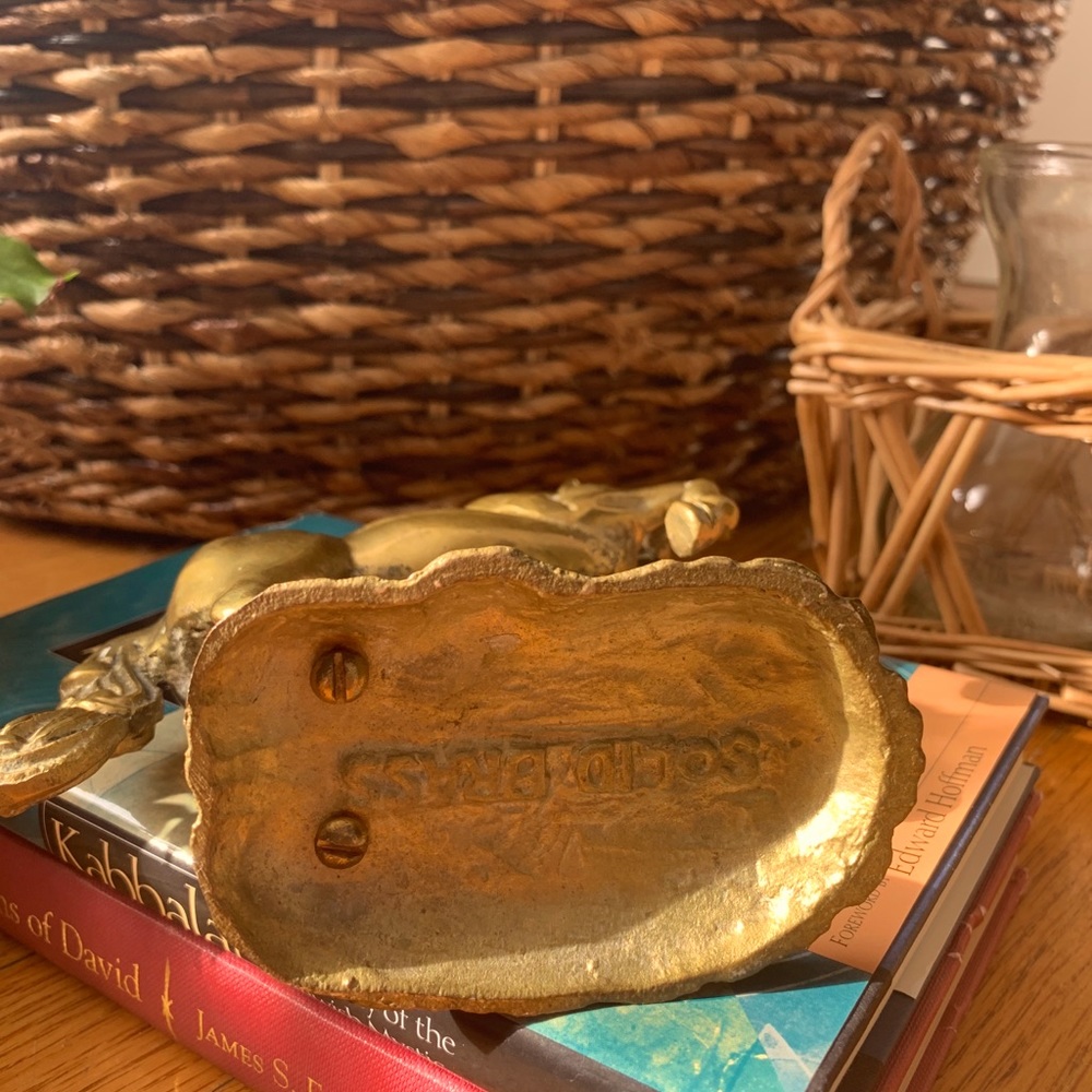 Solid Brass Mid Century Unicorn - Picture 9 of 13